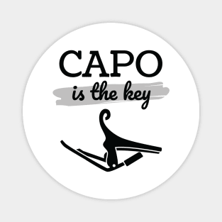 Capo is the Key Capo Light Theme Magnet